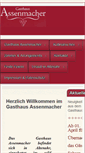 Mobile Screenshot of gasthaus-assenmacher.de